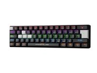 Primus Gaming - Keyboard - Wired - Spanish - USB 2.0 - Ergonomic Design - Black & white